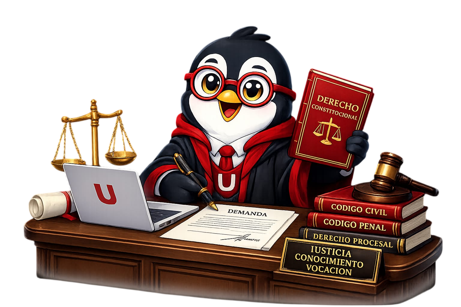 Mascota Derecho Perú Aula Nova