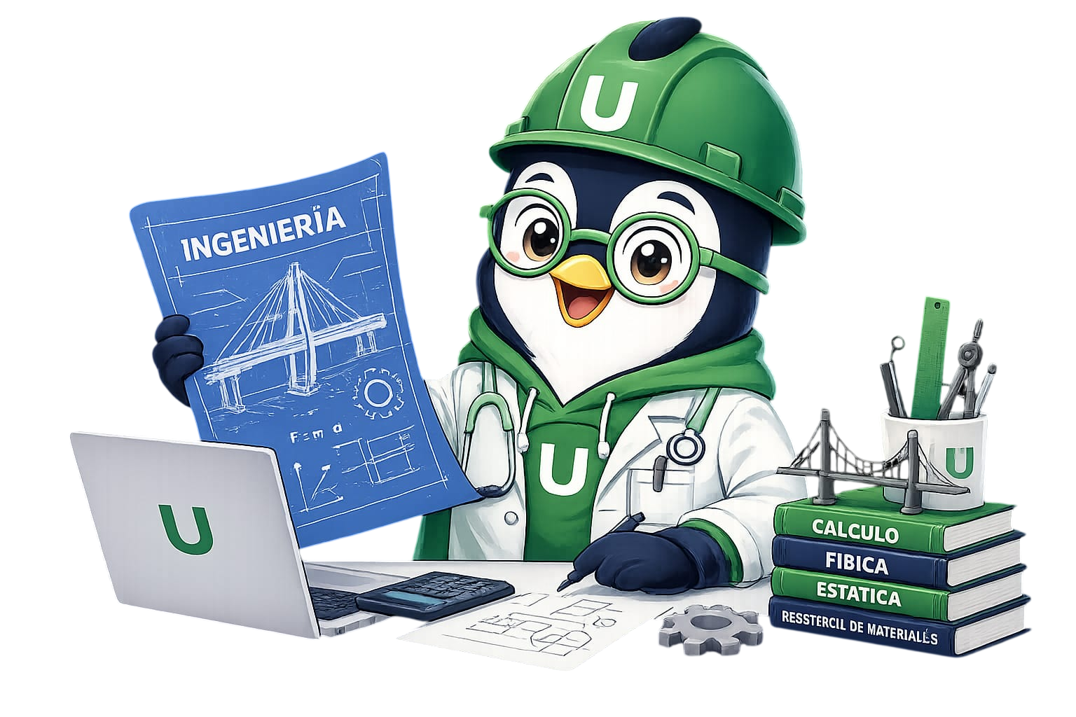 Mascota Ingeniería Perú Aula Nova